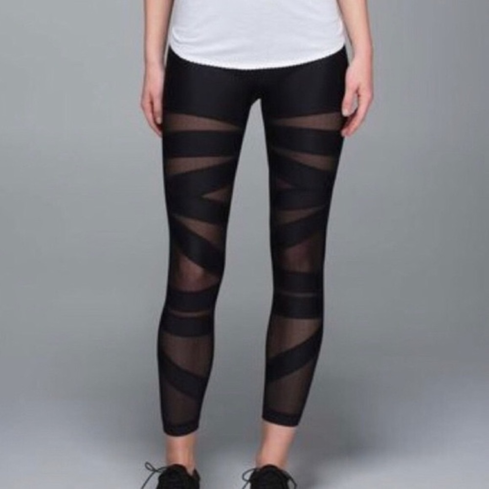 Lululemon mesh cutout leggings